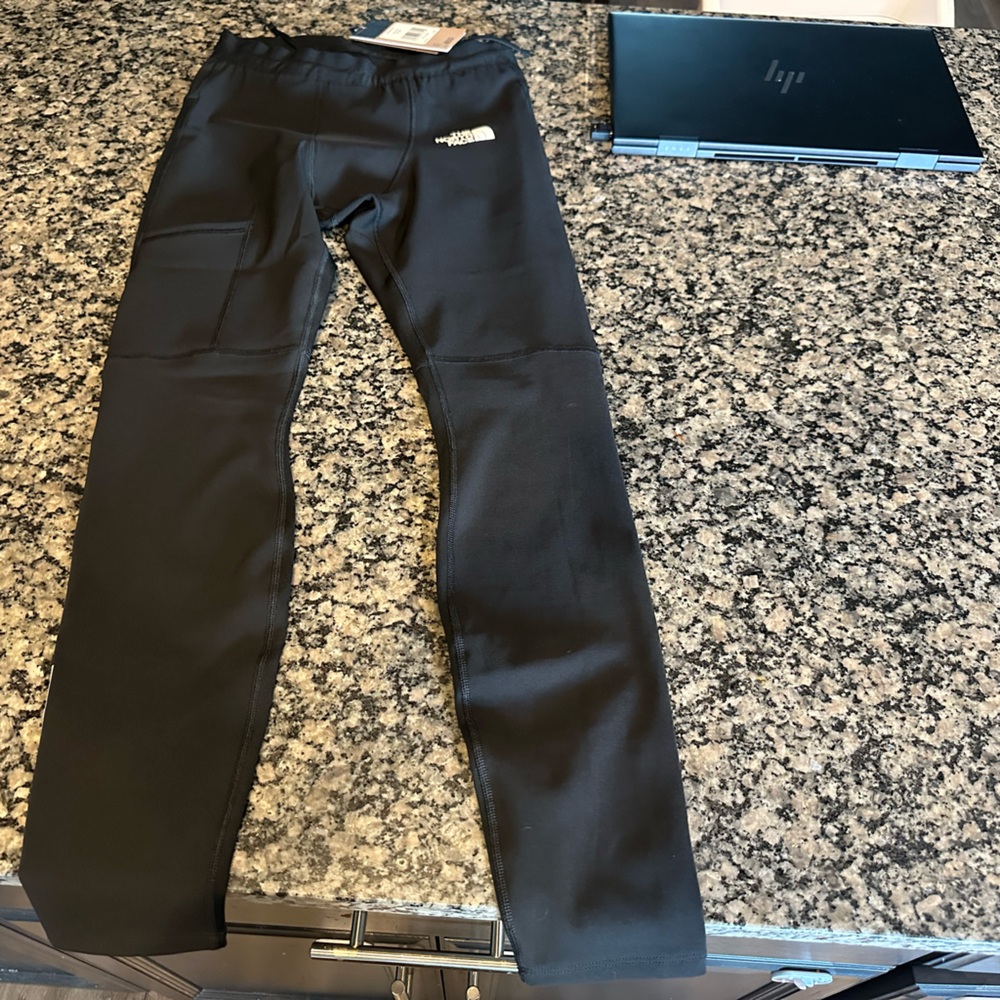 Men’s the north face tights size small black new